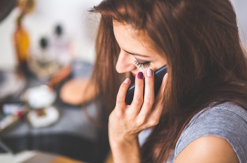 Person Woman Hand Smartphone